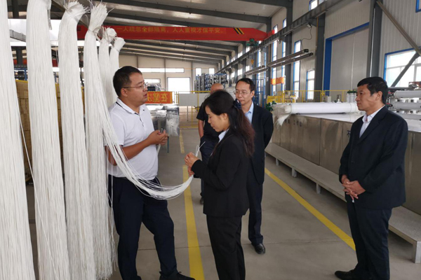 陜西航天建設(shè)集團(tuán)有限公司總經(jīng)理、黨委副書記謝明娟率隊(duì)赴遼寧一諾環(huán)保產(chǎn)業(yè)集團(tuán)開展考察調(diào)研工作